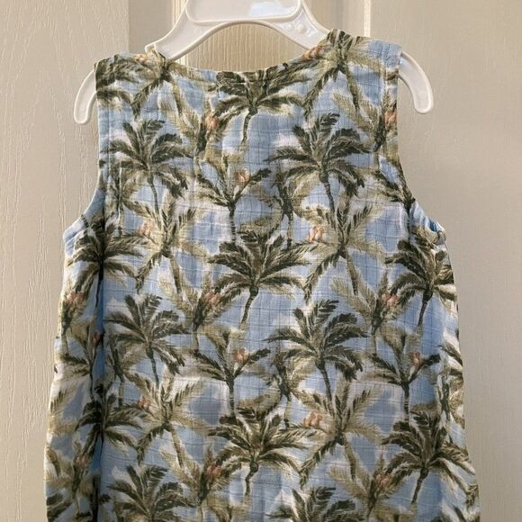 Angel Dear Palm Tree Jumpsuit Romper Muslin Cotton Boys Size 12-18 Months NWT - Picture 10 of 13